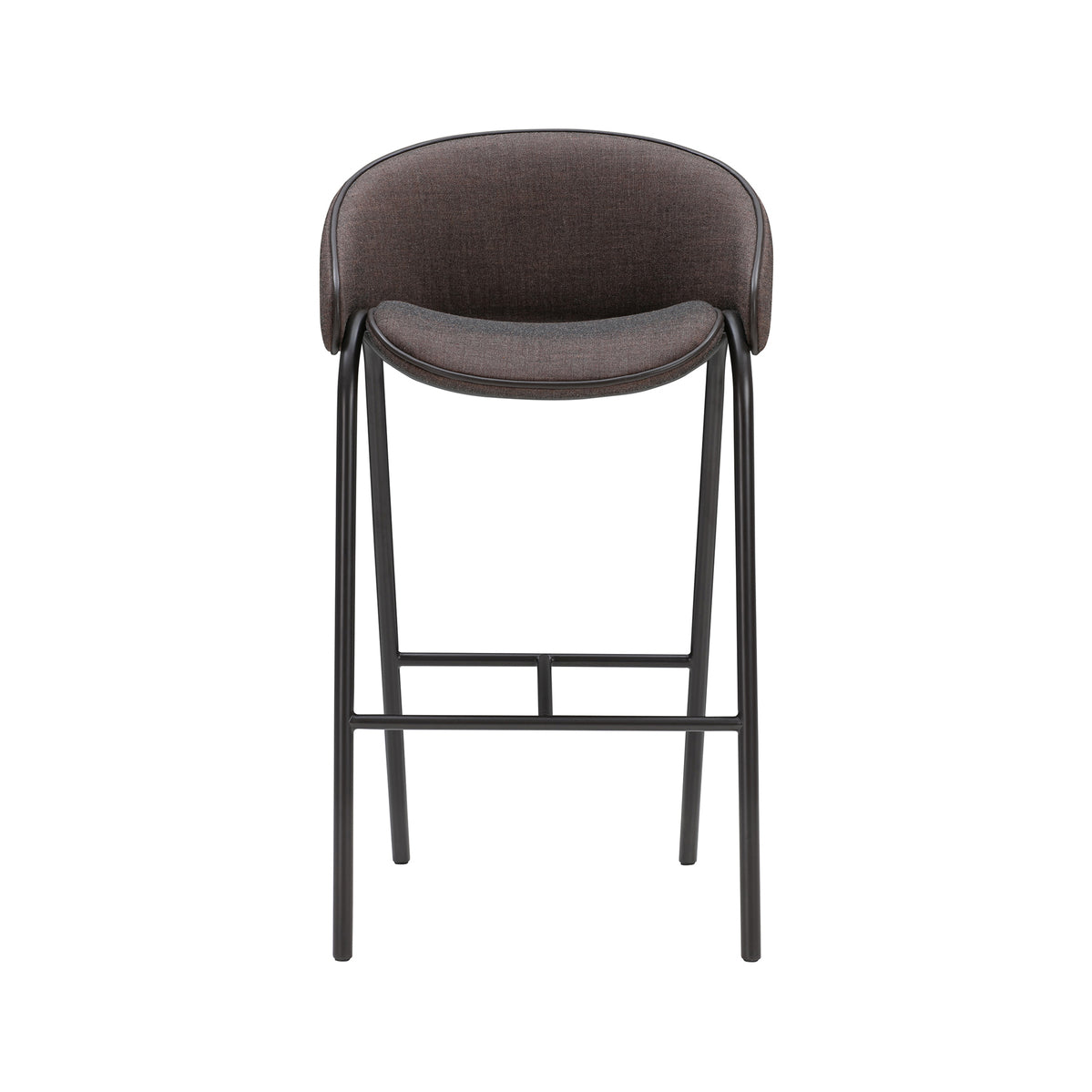 Folium Counter Chair with Leather Pippin