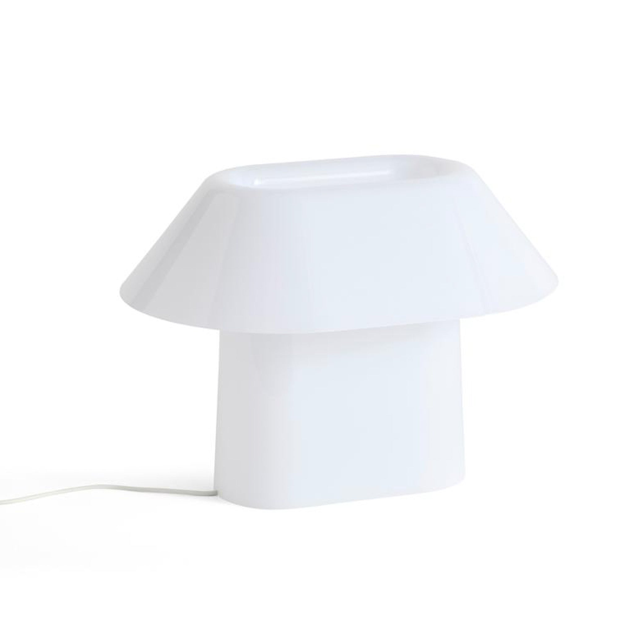 Drome Table Lamp - White Opal Acrylic