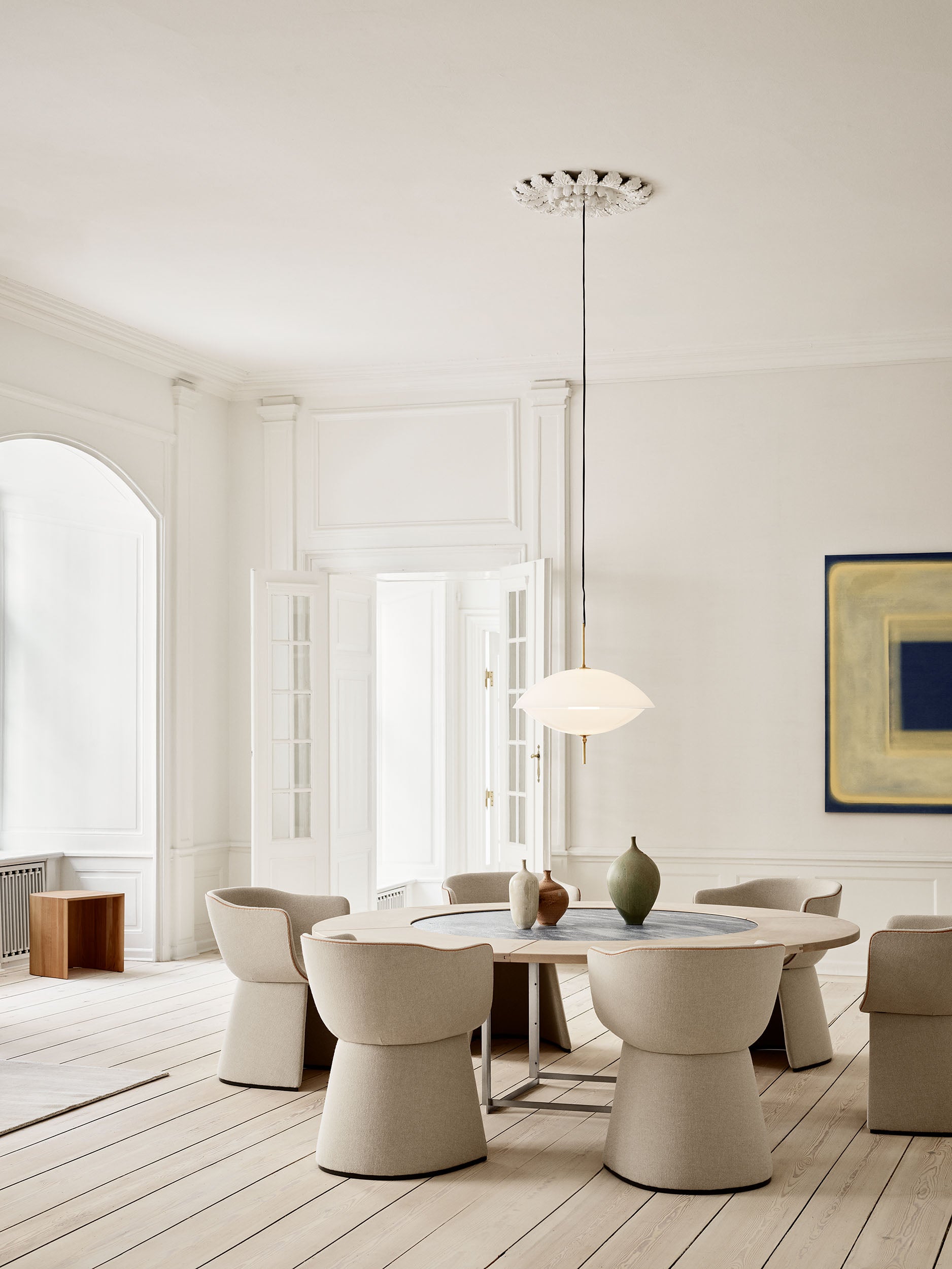 Monolit Dining Chair w/o Leather Piping