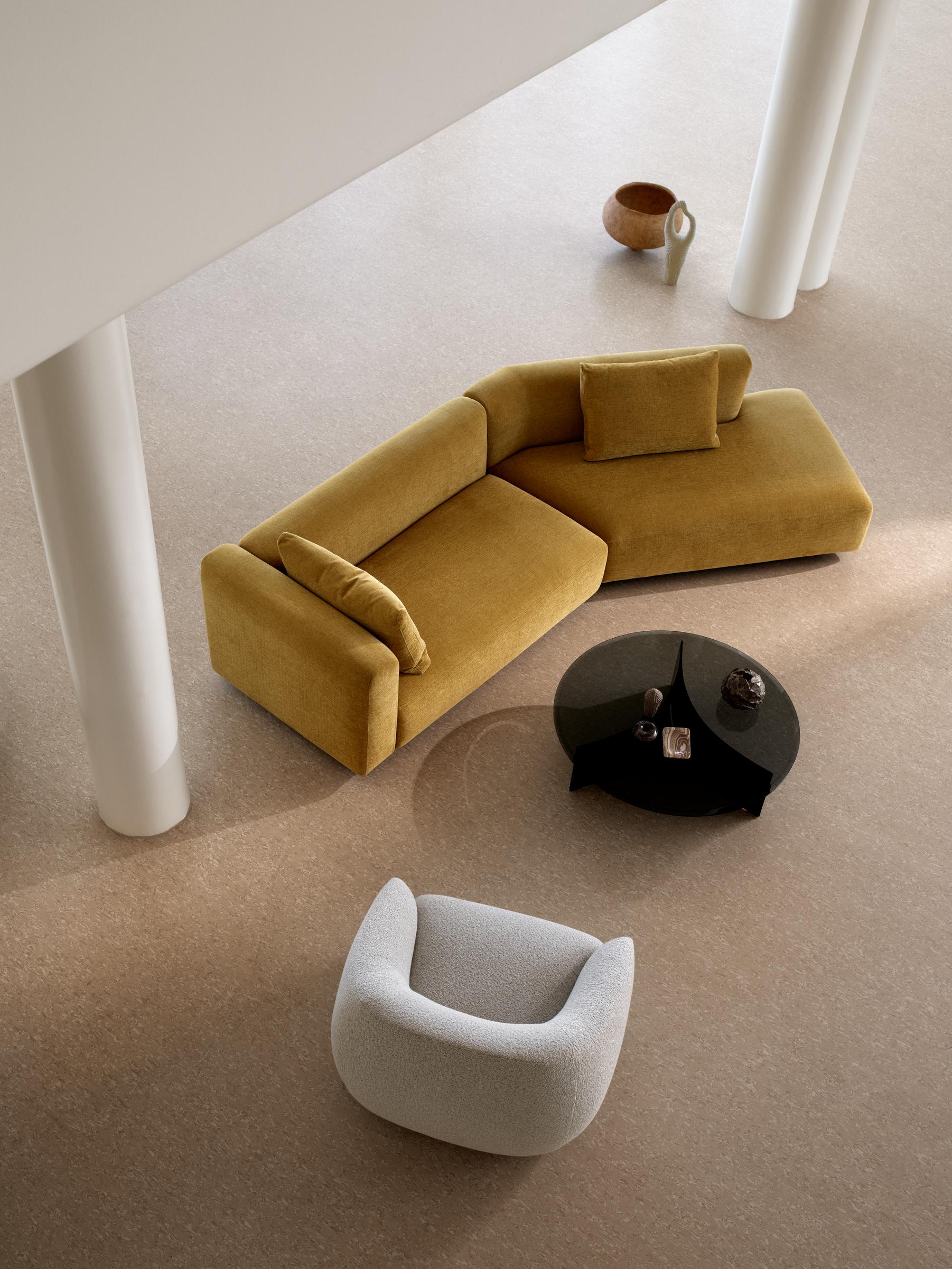 Boketto Mod 17 - Angled Chaise Lounge L