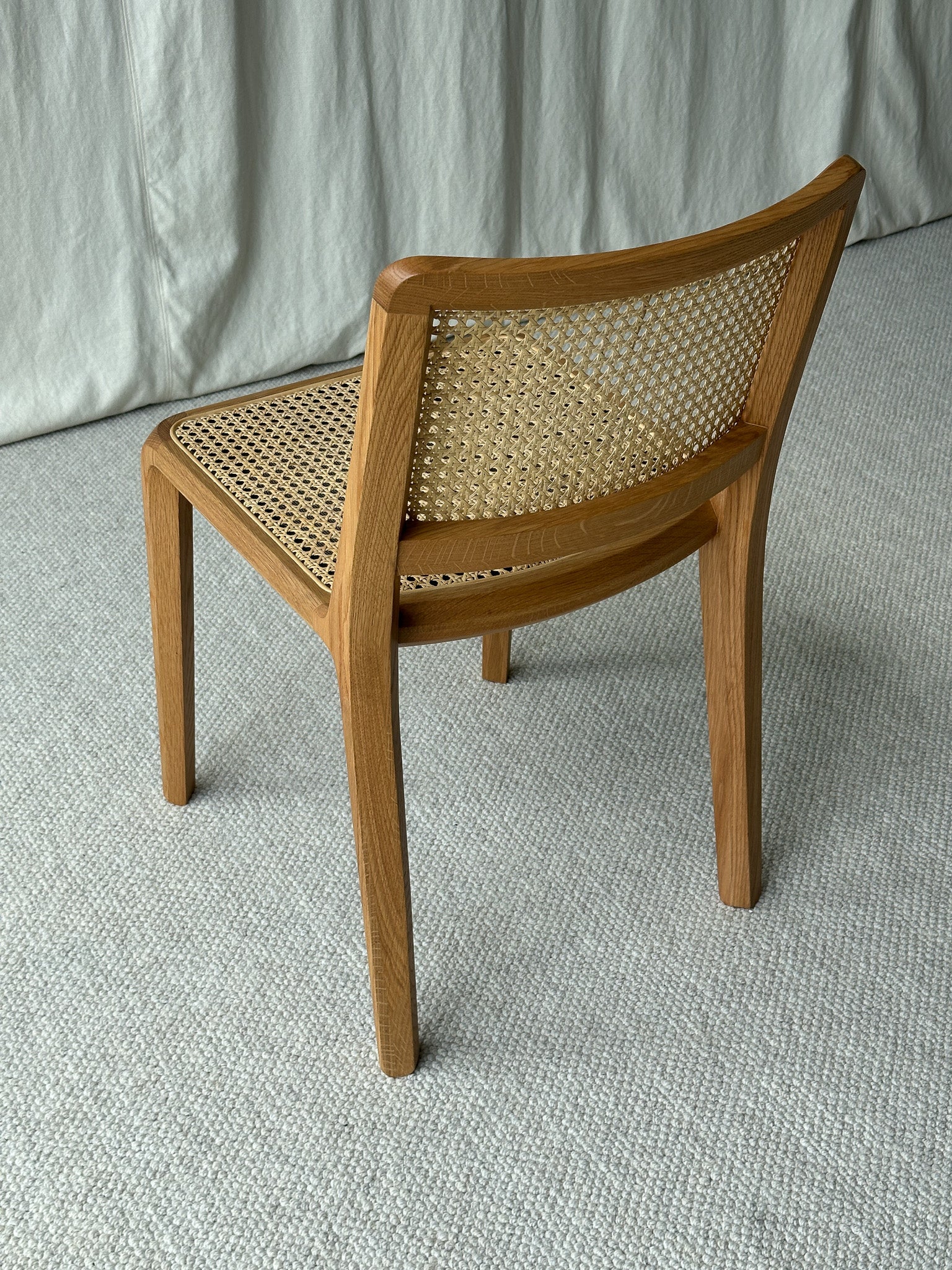 Boardwalk Chair Rattan B, S Light Oak