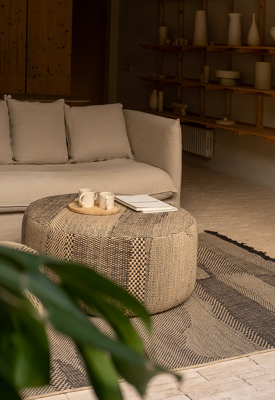 Wabisabi Pouf Bone - L