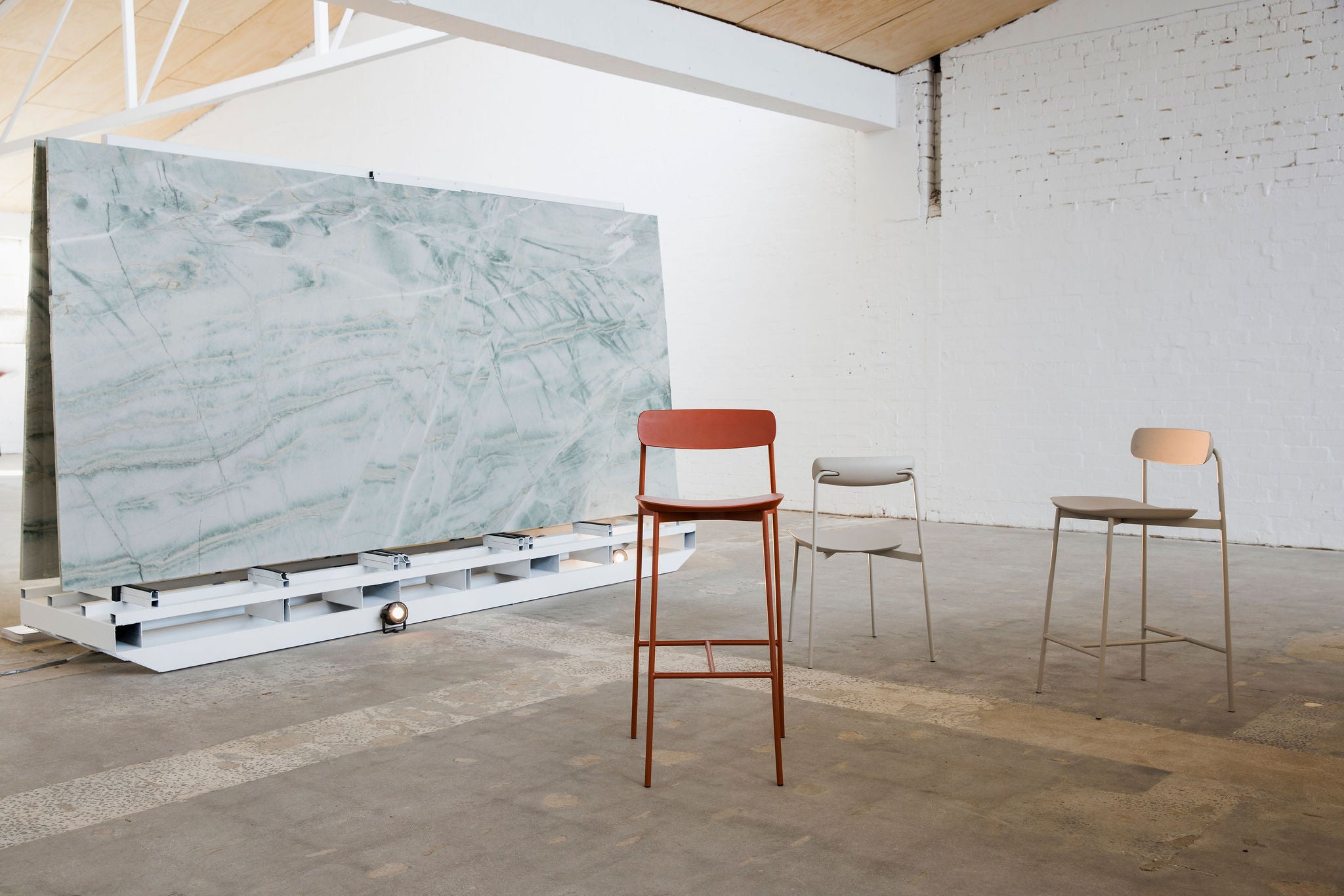 Sia Outdoor 750 Stool - Dune