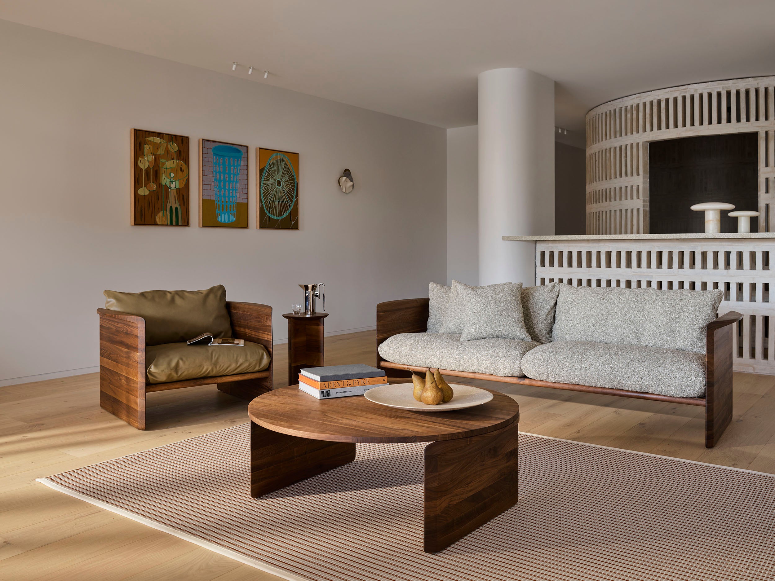 Cove 2 Seat Sofa - Oak