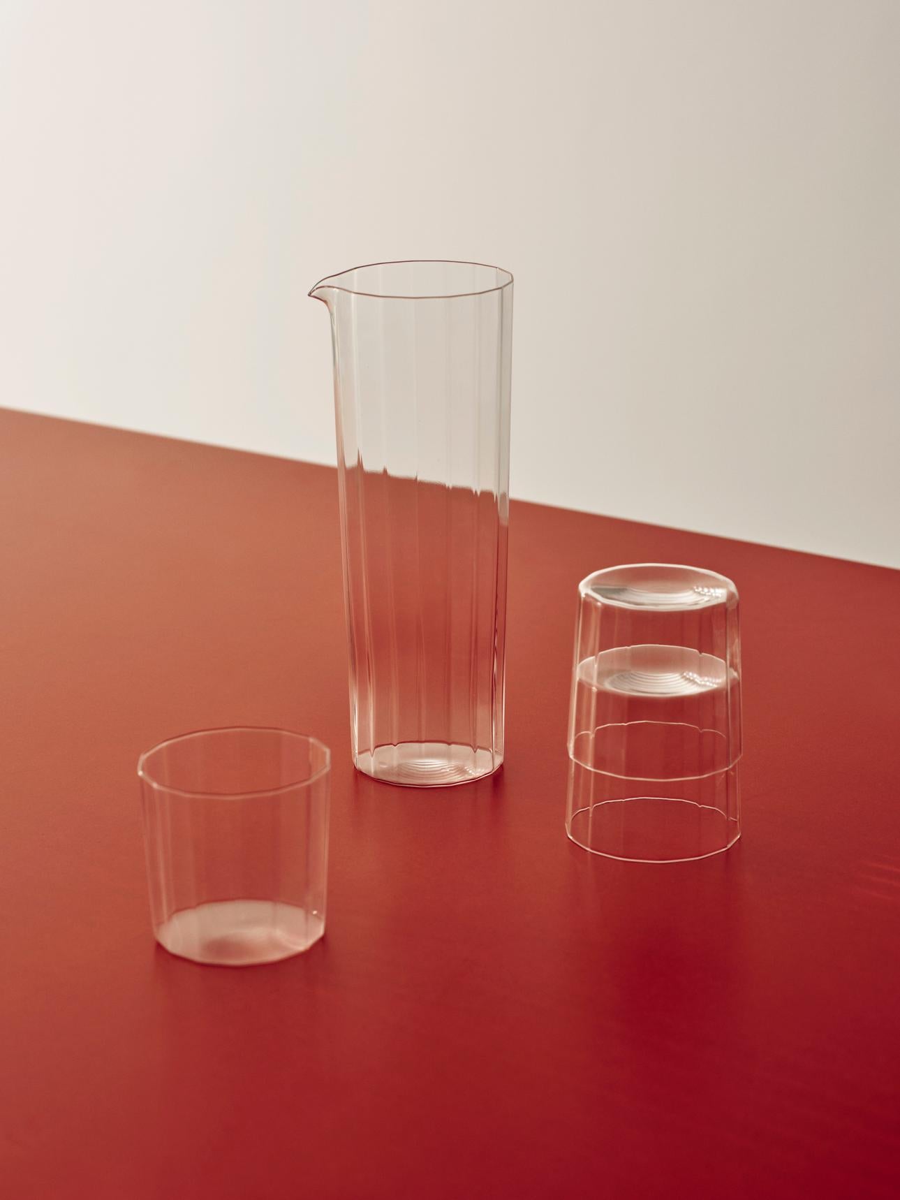 Angle Carafe Clear