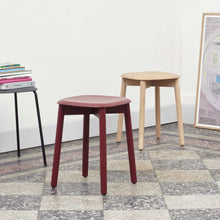 Soft Edge 72 Stool - Oak Seat