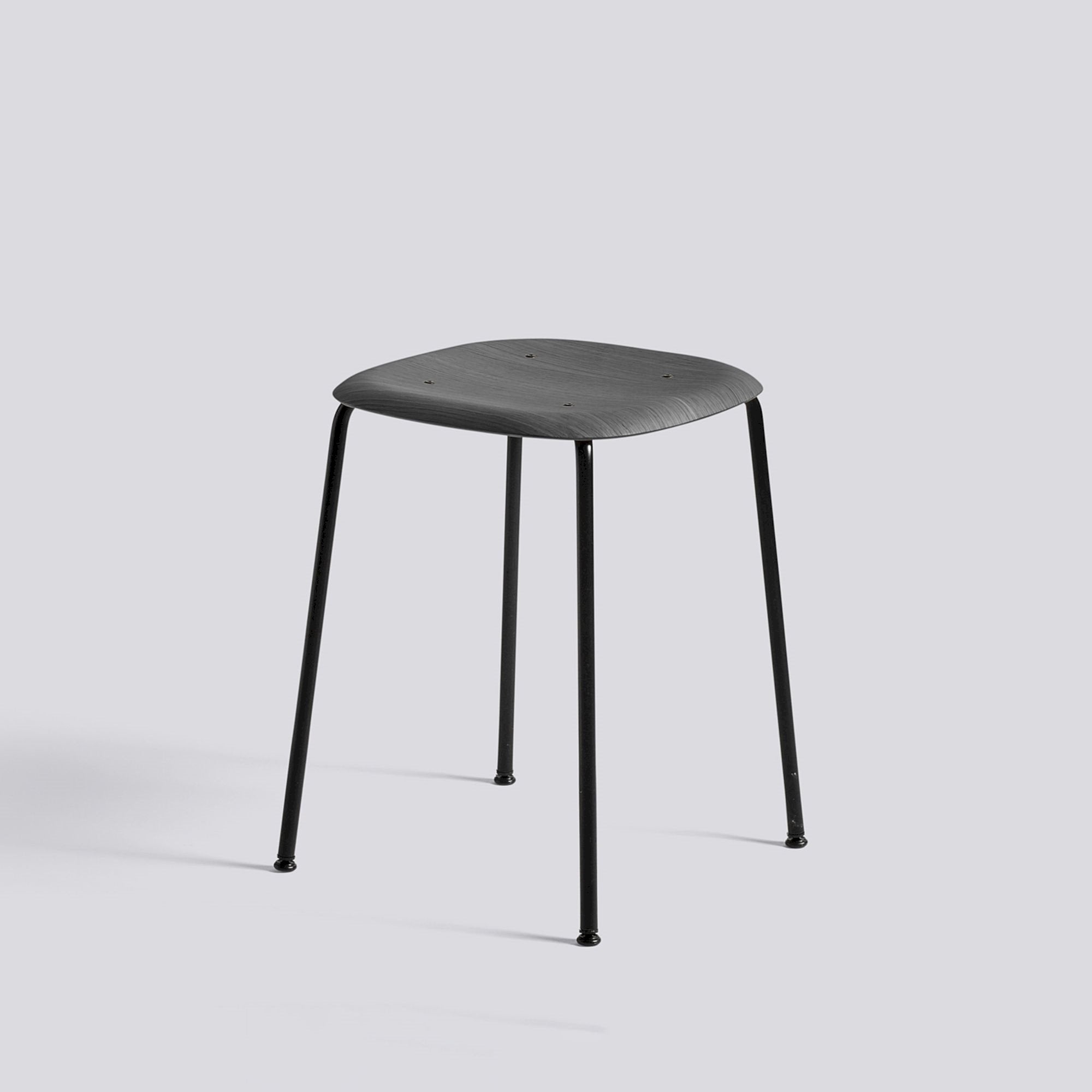 Soft Edge 70 Stool, Oak Seat