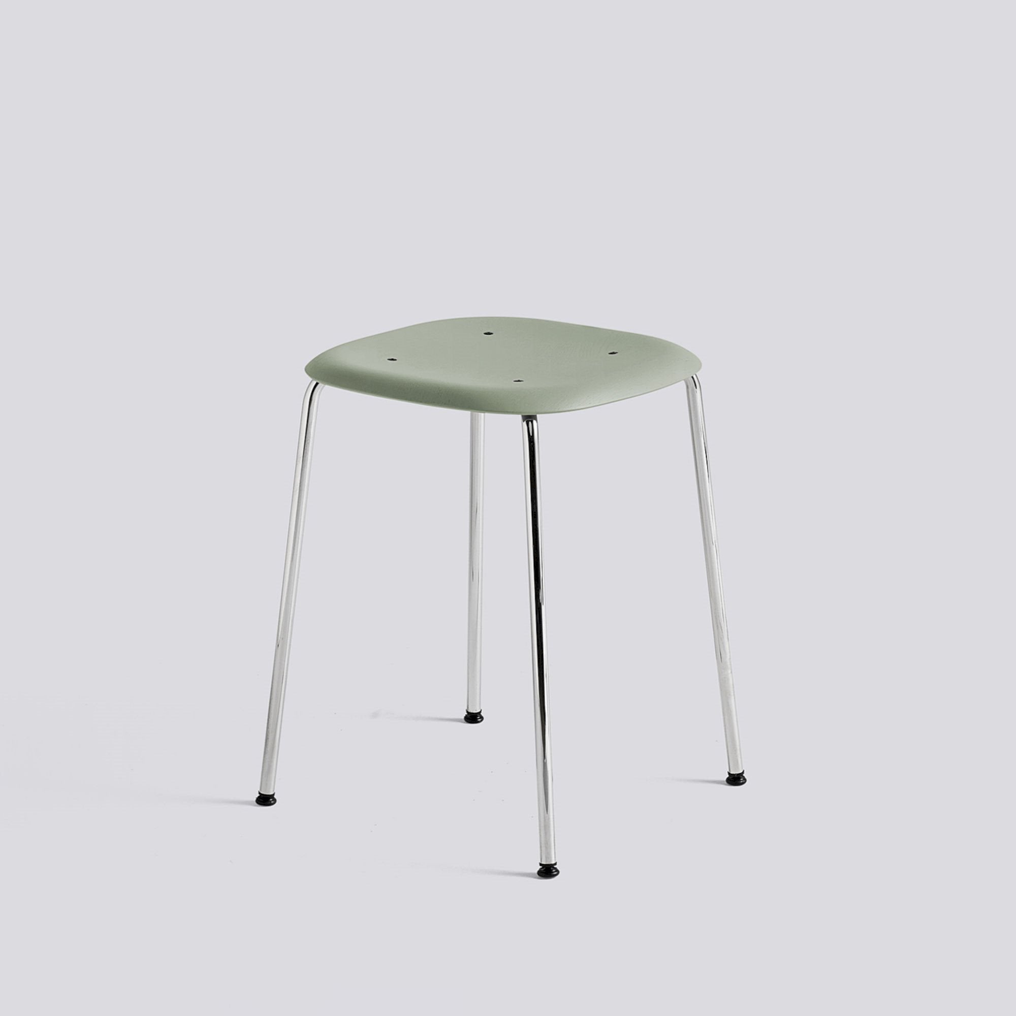 Soft Edge 70 Stool, Oak Seat