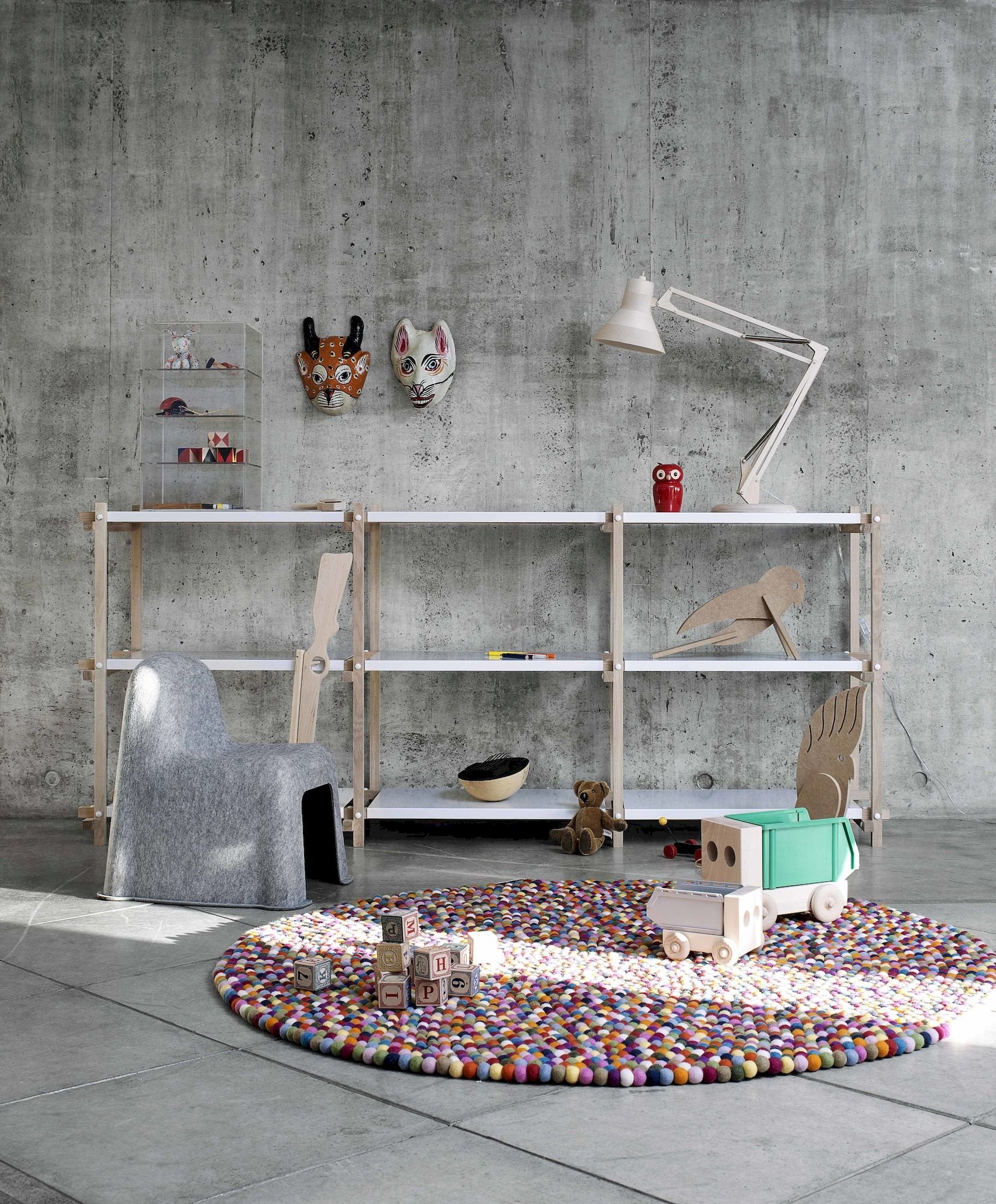 Woody Shelf Unit - Low