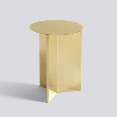 Slit Table Round High - Ø35 x H47 cm
