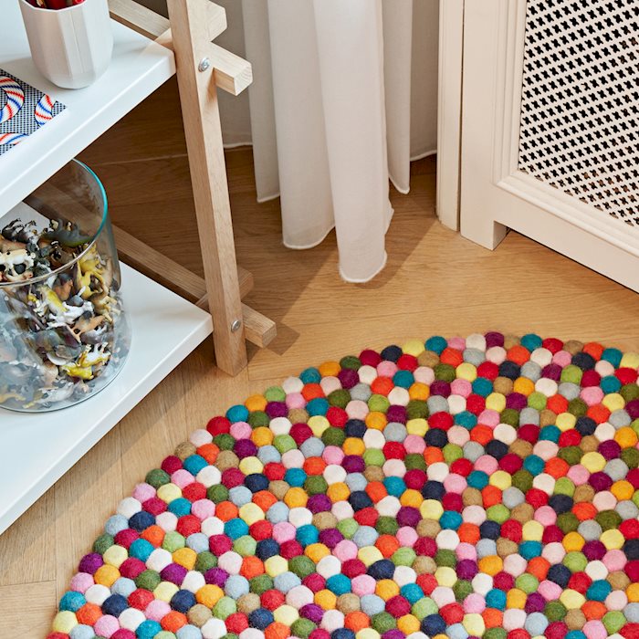 Pinocchio rug - Multi Coloured 140Dia