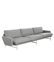 Lissoni 3 Seater 288cm w Armrests, Mat