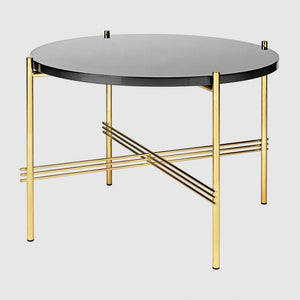 TS Coffee Table - Round, Ø55, Brass base