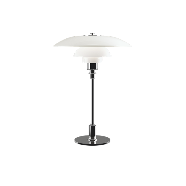 PH 3 1/2 - 2 1/2 Glass Table 33Dia