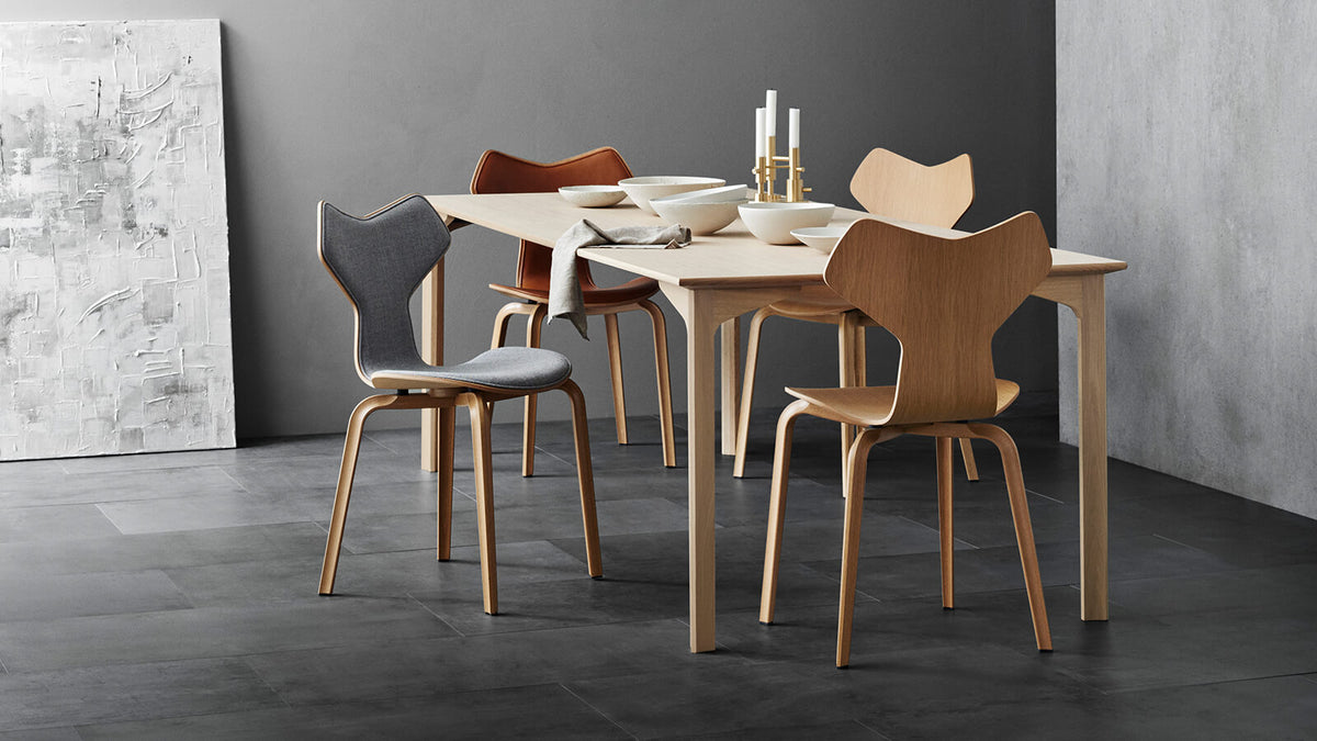 Grand Prix Chair Unupholstered, Wood leg