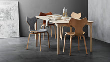 Grand Prix Chair Unupholstered, Wood leg