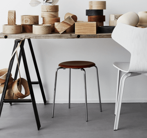 Dot™ Stool Leather