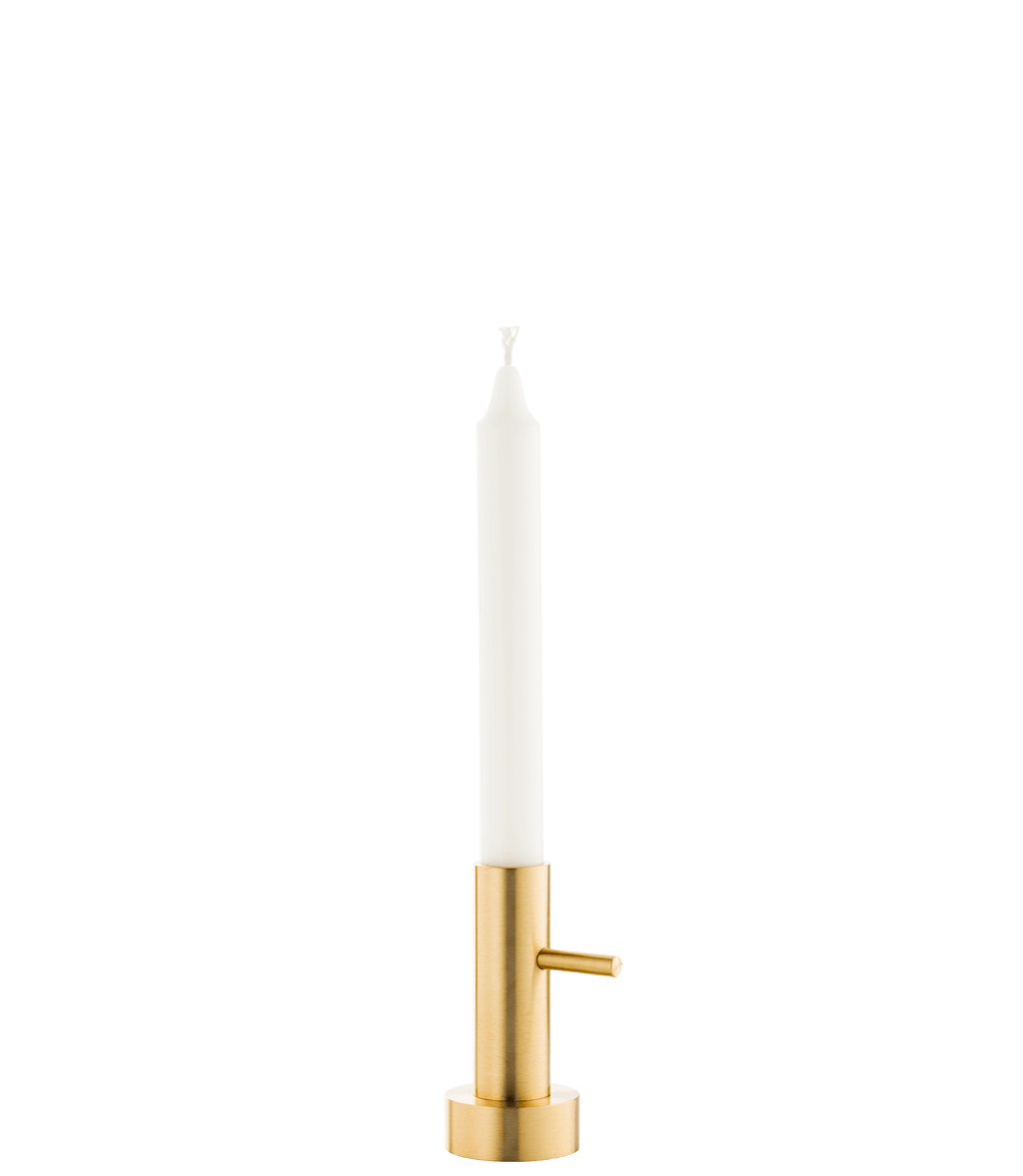 Candleholder Single #1 - Brass