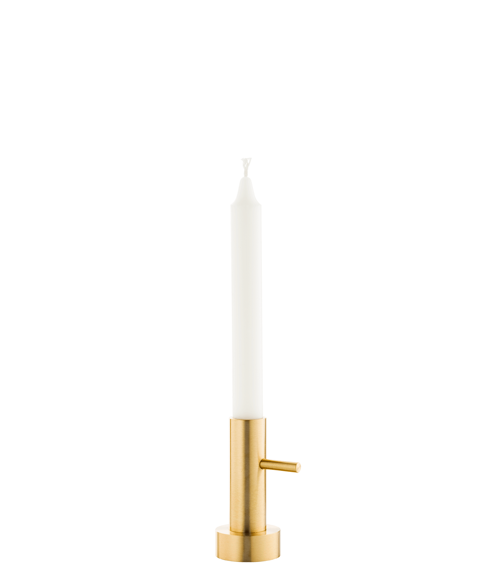 Candleholder Single #1 - Brass