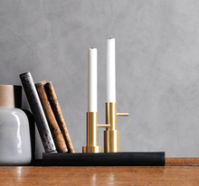 Candleholder Single #1 - Brass
