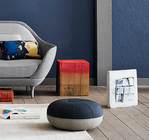 Fritz Hansen Pouf Small スレート Pouf - Small, Slate – Cult - Design First