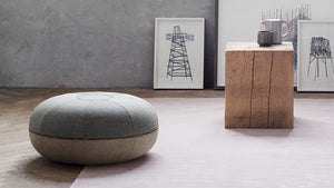 Pouf - Small, Slate