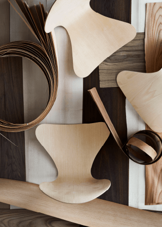 Series 7 Swivel Armchair, Unupholstered