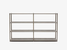 Raft Shelf - Double Bay 136cmH 4 Shelves