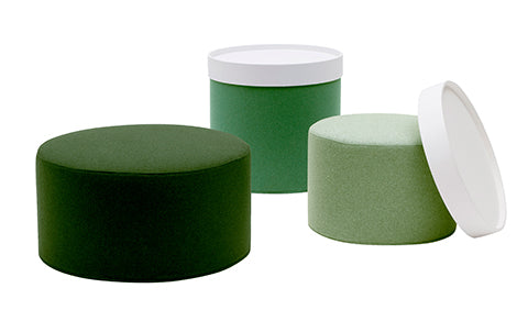 Drum Pouf High