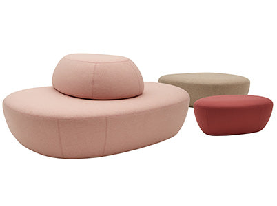 Sisters Pouf Large With Backrest