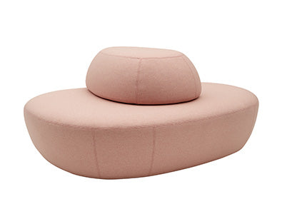 Sisters Pouf Large With Backrest