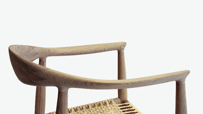 PP501 Round Chair / The Chair, cane seat