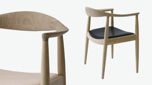PP501 Round Chair / The Chair, cane seat