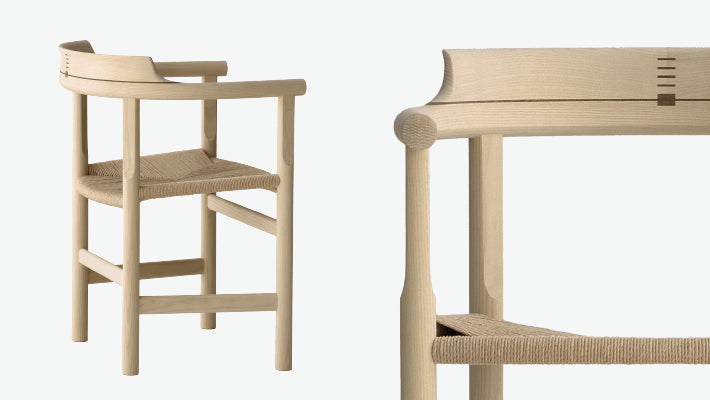 PP62 arm Chair with Papercord seat