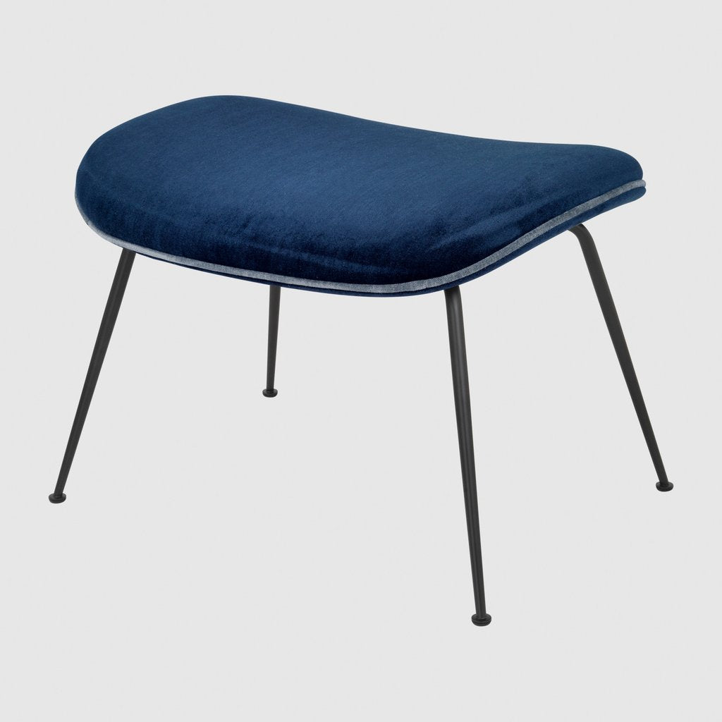 Beetle Ottoman with Black Matt Base