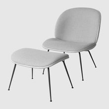 Beetle Ottoman with Black Matt Base