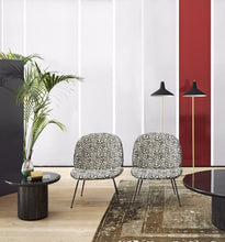 Beetle Lounge, Black Matt Conic Base