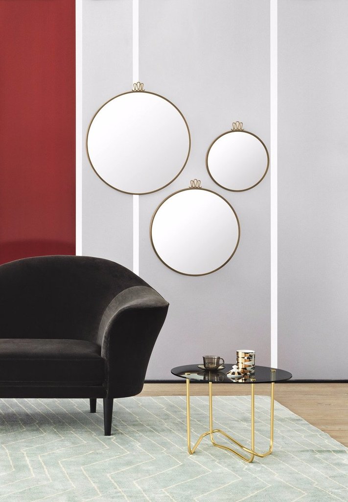 Randaccio Wall Mirror, Round