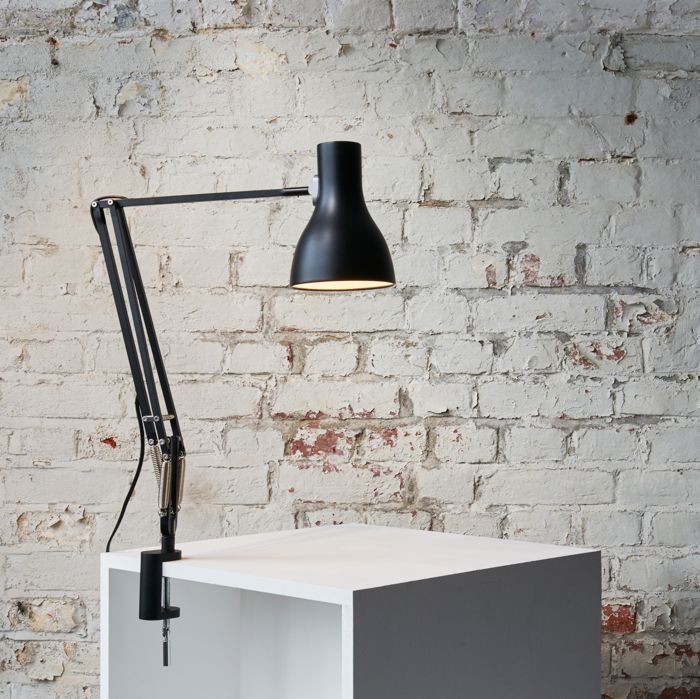 Type 75 Lamp with Desk Clamp