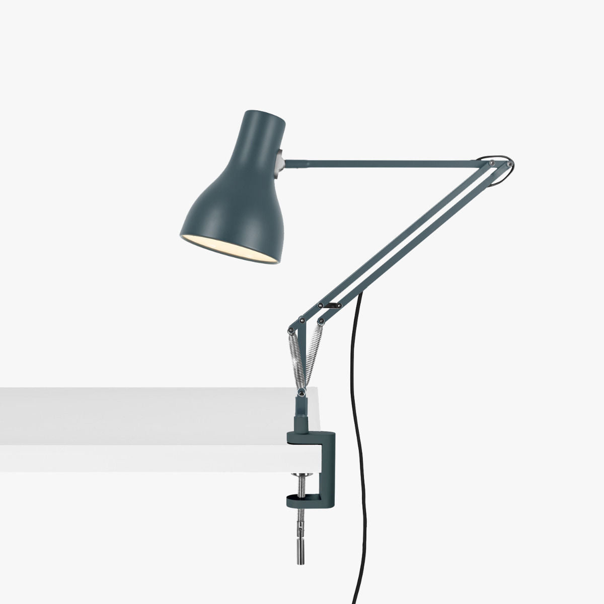 Type 75 Lamp with Desk Clamp