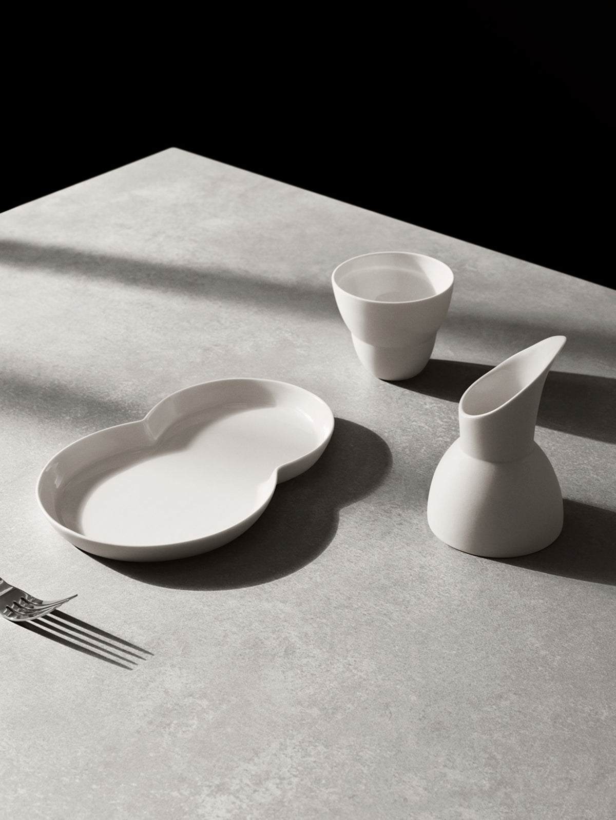 Vipp214 Brunch Plate x2, White