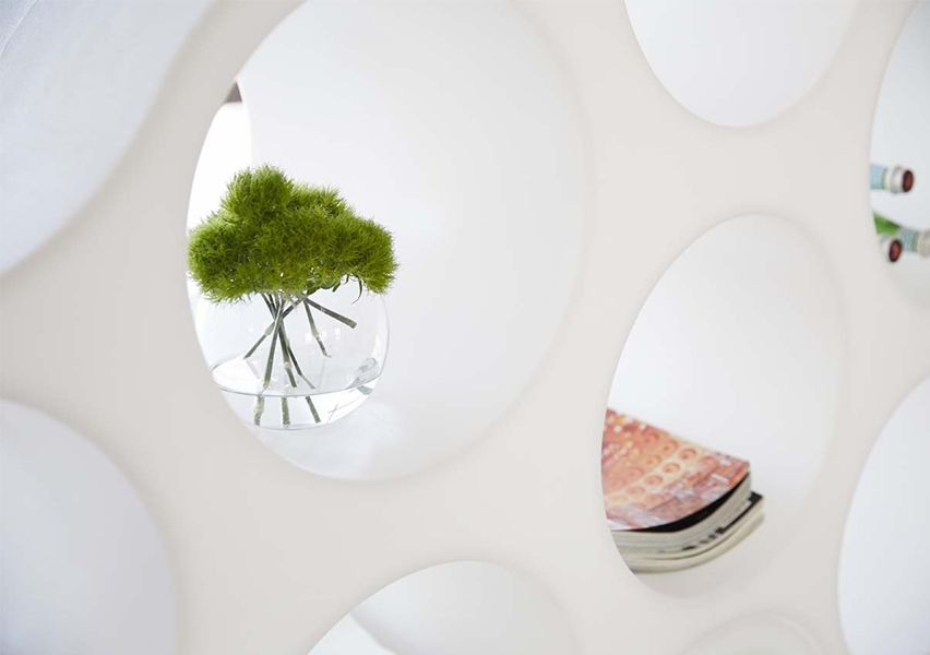 Cloud bookshelf Plastic