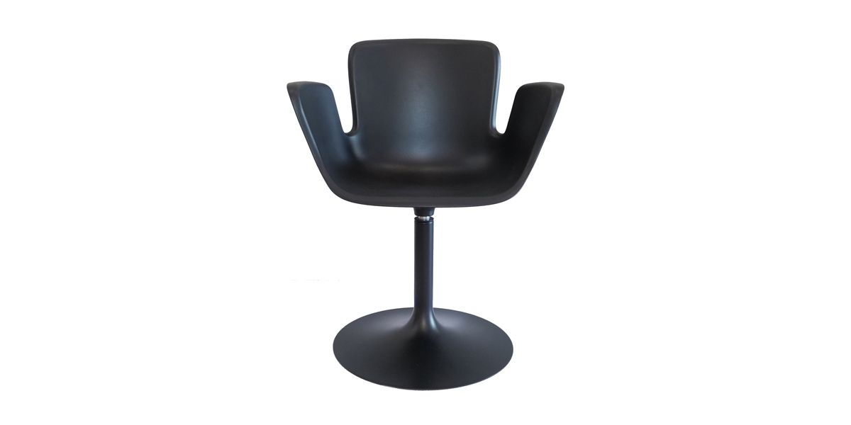 Juli Plastic Armchair column base