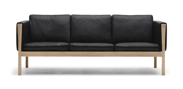 CH163 - 3 Seat Sofa (For Oak Base)