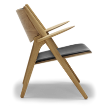 CH28 Easy Chair - Upholstered Seat