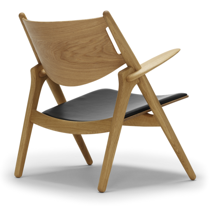 CH28 Easy Chair - Upholstered Seat