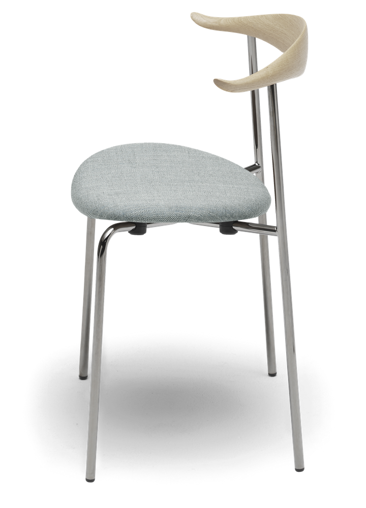 CH88P Chair with Upholstered Seat (Oak)