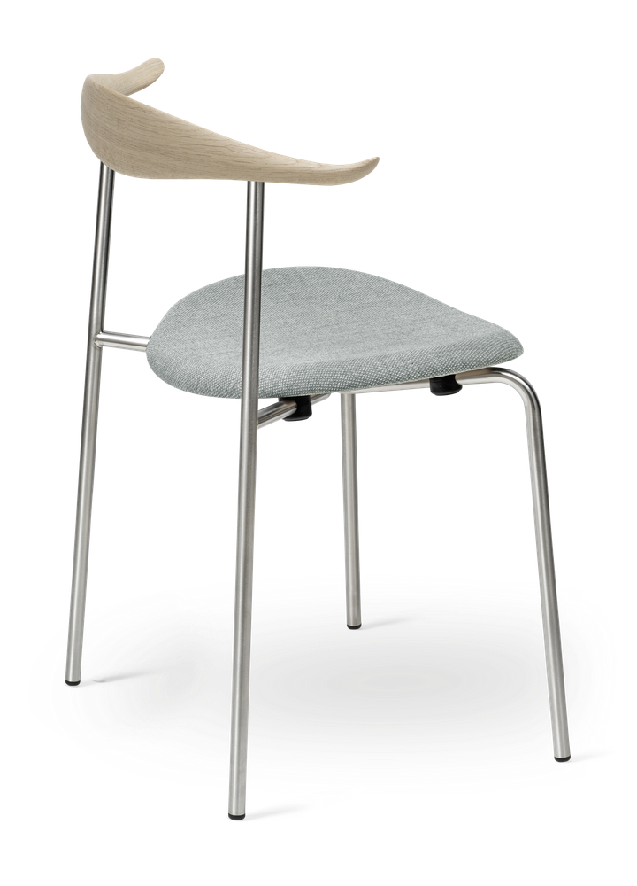 CH88P Chair with Upholstered Seat (Oak)
