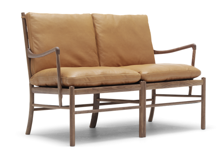 OW149 "Colonial" 2 Seater In Walnut