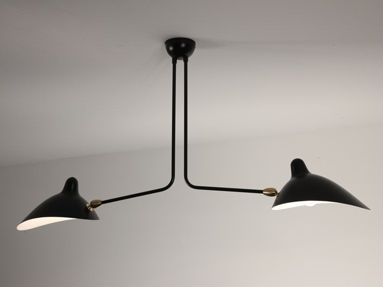 Plafonnier Ceiling Lamp, 2 still arms